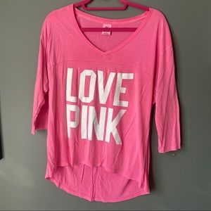 PINK 3/4 Sleeve Jersey